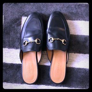 Gucci Princeton leather slipper Authentic